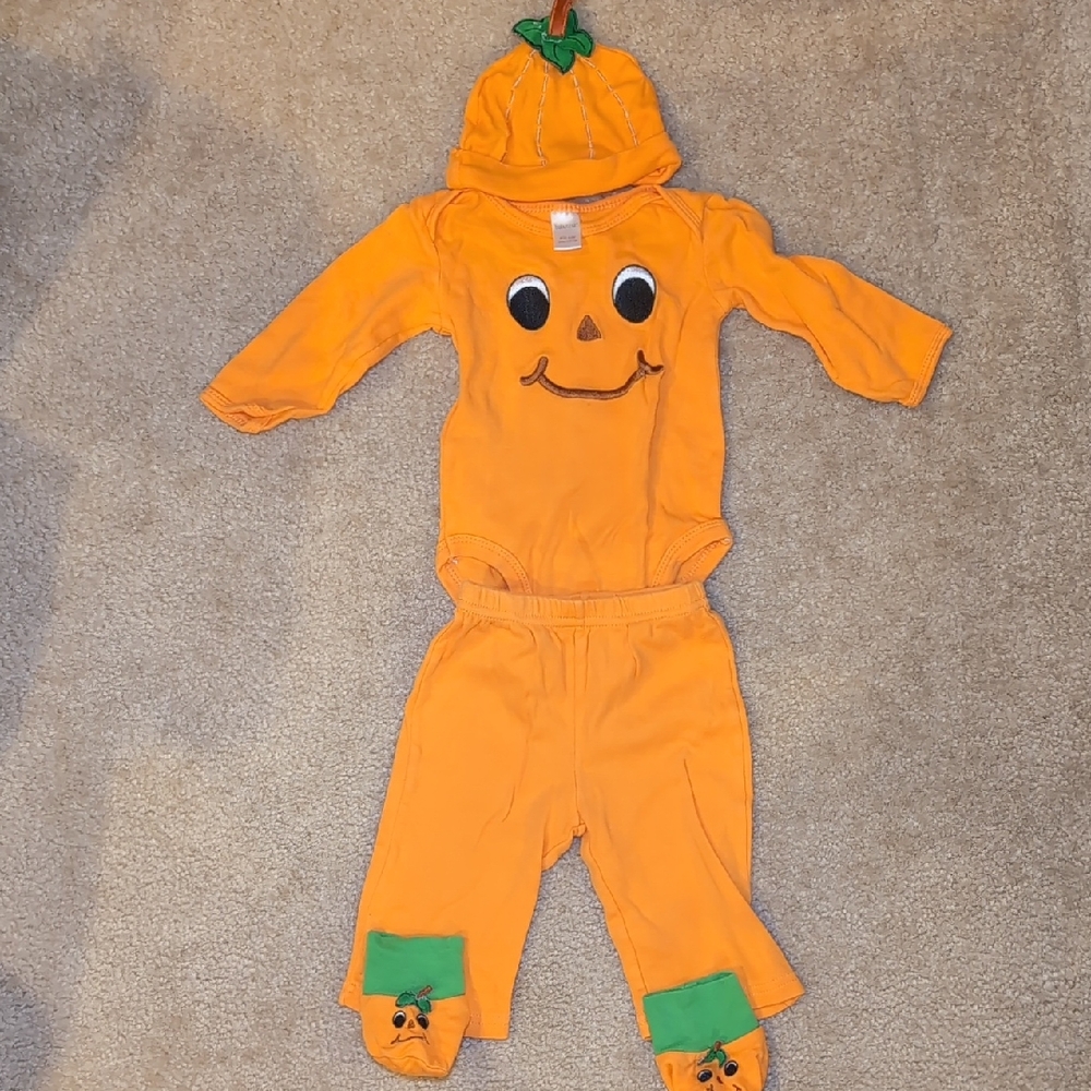Pumpkin Costume for Kids - Orange